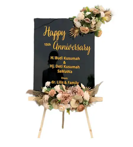 Papan Bunga Akrilik Mofinop