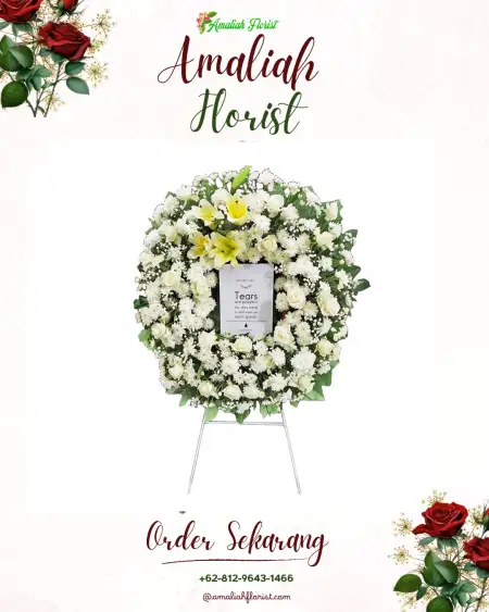 Krans Bunga Duka Mofinop